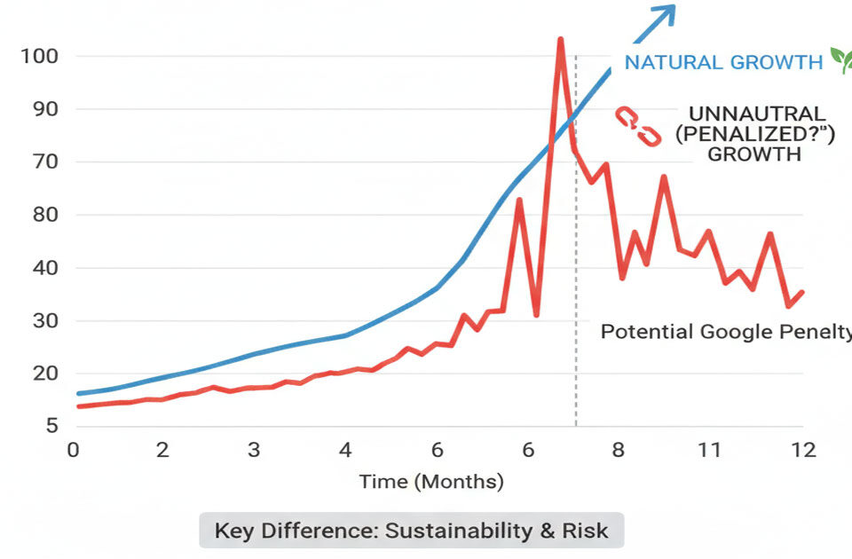 Is your link building too fast? 📈 The Math of Link Velocity Explained.