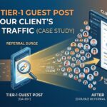 How One Tier-1 Guest Post Doubled Referral Traffic (Case Study)