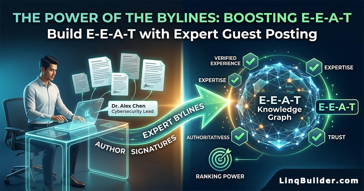 The Power of Bylines: Build E-E-A-T with Expert Guest Posting