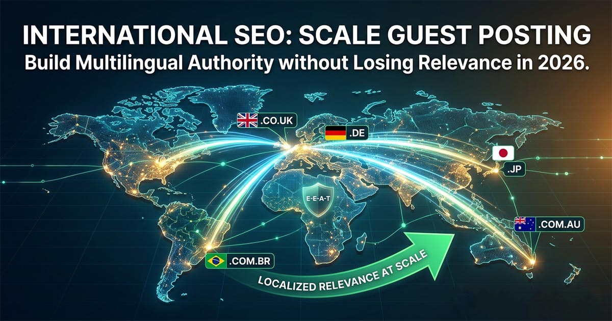International SEO: Scale Guest Posting Across Global Markets