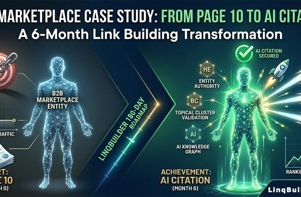 Page 10 to AI Citation: A 6-Month B2B Link Building Case Study