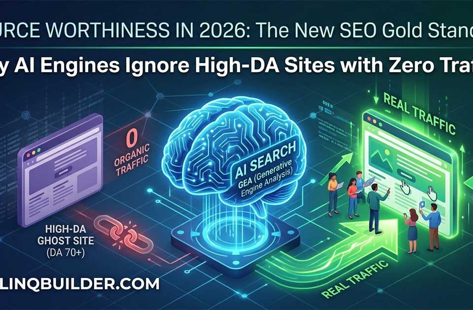 Source Worthiness 2026: Why AI Ignores High-DA Ghost Sites