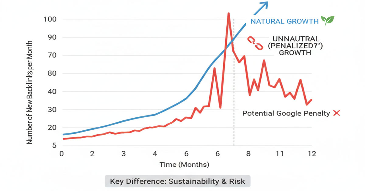 Is your link building too fast? 📈 The Math of Link Velocity Explained.